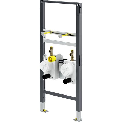 Viega Prevista Dry Waschtisch-Element 8537.32 Unterputz-Wasserzähler EAS Typ ISTA, 1120mm, Stahl (1/3)