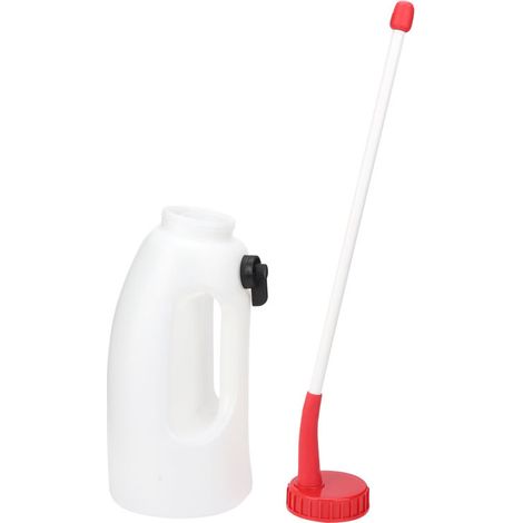 Longitudinal calf feeding bottle, 4L, milk bottle, calf bottle with gastric tube (1/5)