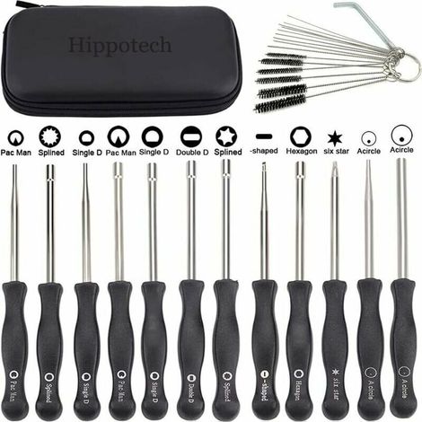 Lot de 12 outils de réglage de carburateur avec scredrivers acircle pour petit moteur 2 temps pour Husqvarna pour STHIL pour tronçonneuse ECHO (1/5)