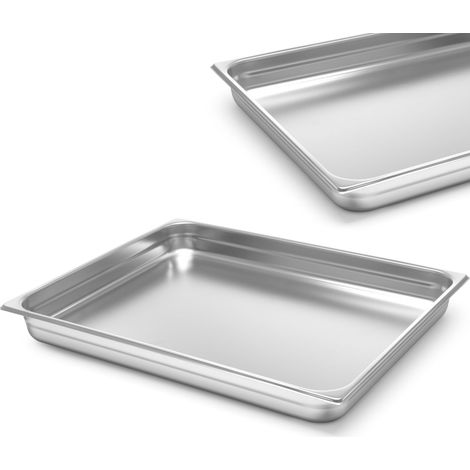 Contenedor GN 2/1, acero inoxidable, Profi Line, altura 40 mm - Hendi 801147