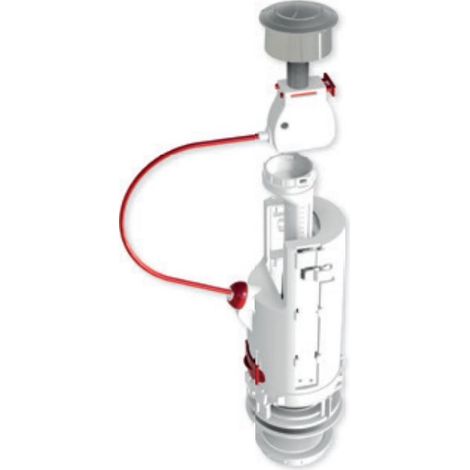 DUALTECH 2 DUBOURGEL 3/6L Kabel-Spülkastenmechanismus - 702108