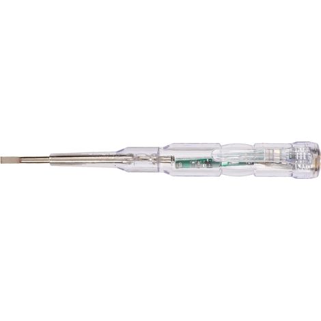 Testeur de tension électrique 70-250 V avec boîtier ABS, détection marche/arrêt, identification du neutre et de la phase (1/5)