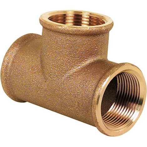 Té bronze FF 15x21 264222 - VIEGA SARL (1/2)