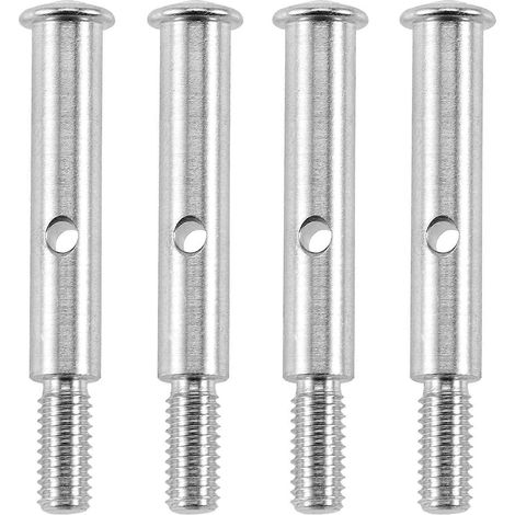 4 axes d'essieu avant en métal TRA3637 pour Slash 2WD Stampede 2WD VXL XL-5 1/10 - Pièces et accessoires de mise à niveau (1/5)