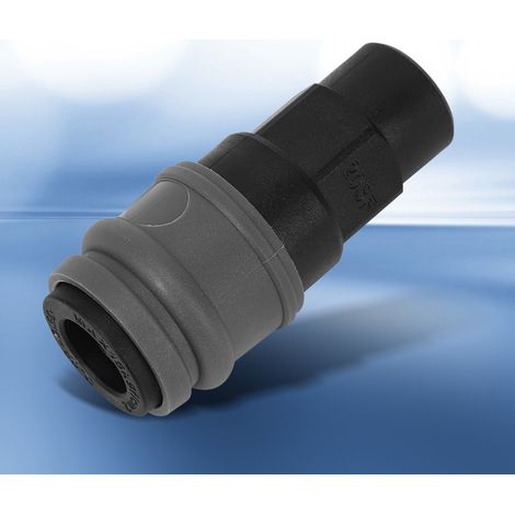 10 connecteurs rapides en plastique et acier, autobloquants, type C, filetage femelle SF, pour tuyaux d'air (G1/2 (40) ) (1/5)
