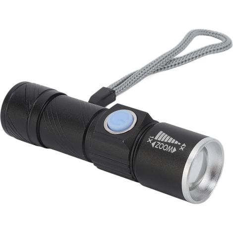 Ultrahelle 395-nm-UV-Schwarzlicht-Taschenlampe zur Ticketkontrolle und zur Erkennung von Katzenmoos. (1/5)
