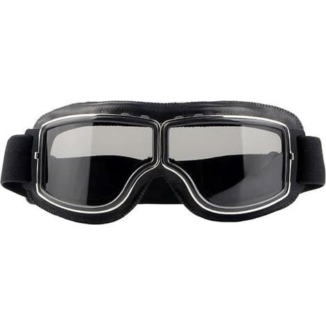 Lunette Moto Vintage Lunettes de Moto pour Casque de Motocross Lunettes de sécurité pour moto tout-terrain (1/3)