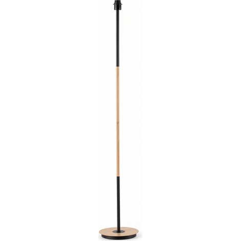FABRILAMP Tropico 1xe27 Nero/Faggio 1xe27 148x25x25cm Armadio a pavimento