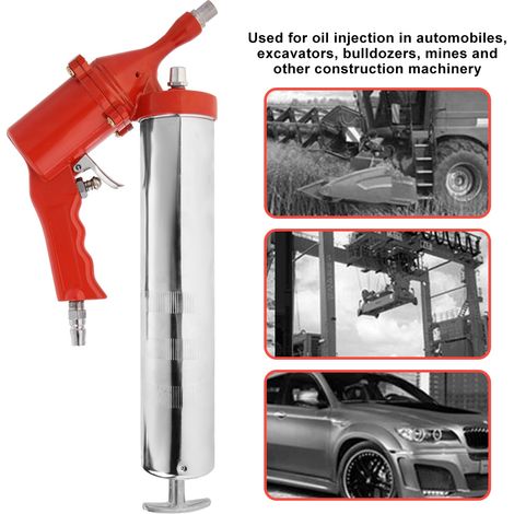 Pistolet à graisse pneumatique 400 cm3 (1/5)