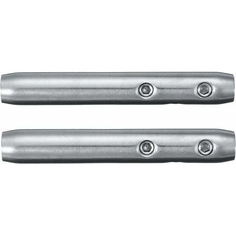 Tendeur de câble en acier inoxydable T316 pour rampe d'escalier – Longueur 8 cm – Compatible câbles 4mm et 5mm – Lot de 2 pièces
