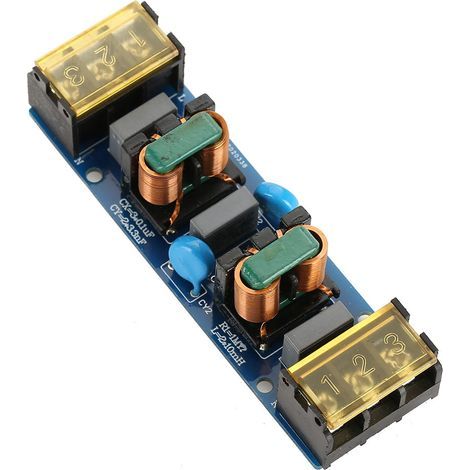 Hochfrequente EMI-Zweistufen-Tiefpass-Leistungsfilterplatine für Netzteile (25A) (1/5)