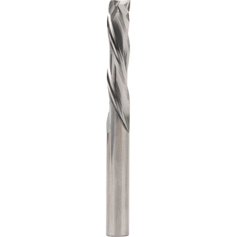 Fraises 3 dents en carbure de tungstène pour aluminium, queue cylindrique 6mm, longueur de coupe 25mm (1/5)