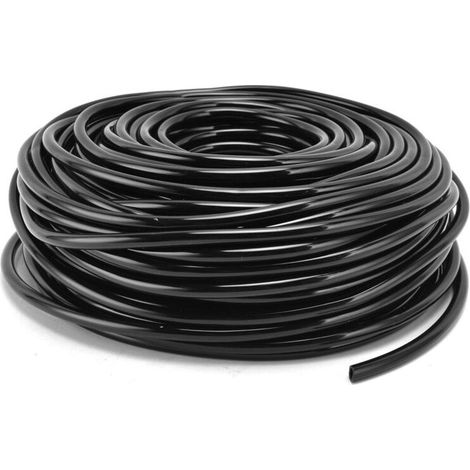 Tuyau Flexible de tuyau d'irrigation goutte à goutte de 50m / 164ft 4/7 pour l'agriculture de pelouse de parterre de fleur de jardin (1/5)