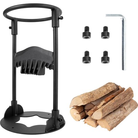 Rajadora de leña manual, rajadora de leña en forma de cuña, máquina de cortar madera fácil de desmontar (1/5)
