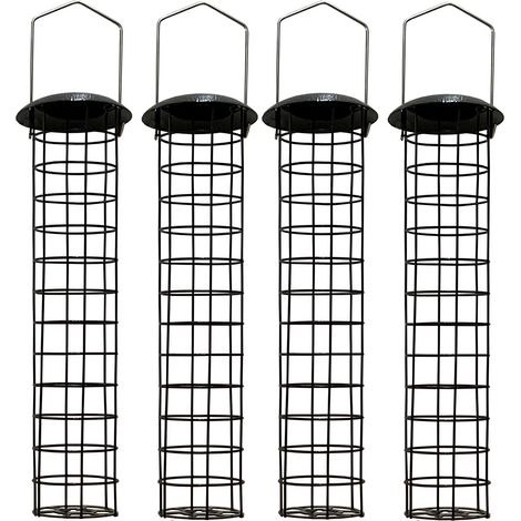 Large Hanging Fatball Bird Feeders For Selections Feeding Stations (Set of 4) (1/5)