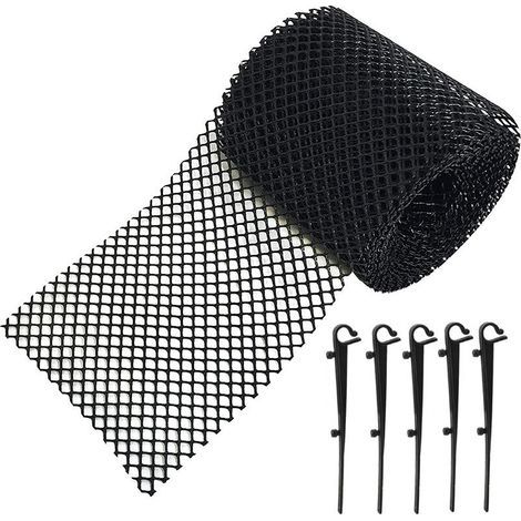 1PC (8M ) Grillage de protection pour chéneaux et gouttière (1/5)