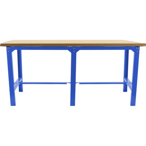 Simonrack Werkbank blau MDF-Platte 35 mm robust