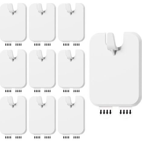 CCYKXA 10er-Pack Bilderrahmenhaken – Universelles Montageset für Wohnung, Hotel, Studentenwohnheim, Raumdekoration, Gemälde, Spiegel, Leinwände (1/5)