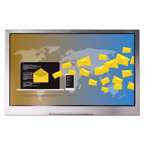 Ecran LCD TFT RS PRO, 4.3pouce, interface HDMI, 800 x 480pixels, rétroéclairage LED écran tactile ( Prix pour 1 )