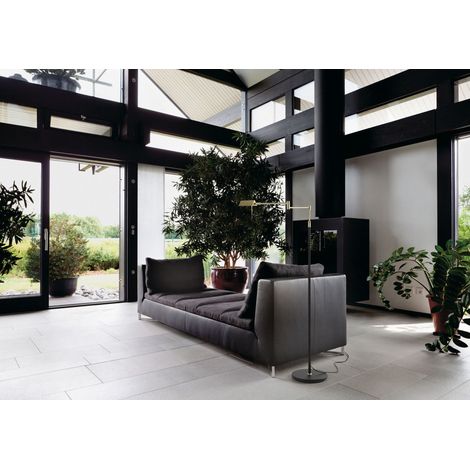 Lámpara de pie LITE 10W negro/latón