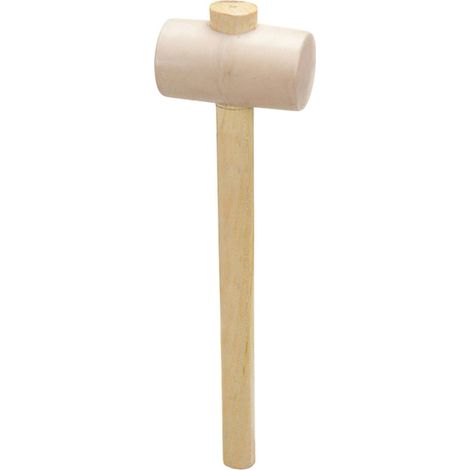 Mazzetta in gomma wolfpack rubber mallet manico legno 500g