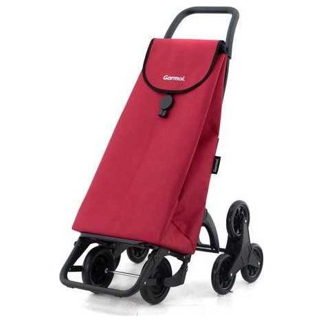 Carro compra escaleras travel rojo 55l g53x3 GARMOLL