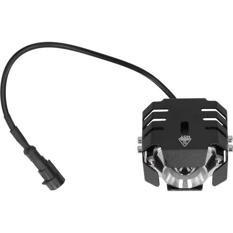 Phare LED Moto 6 Lentilles 100W 3500LM 6000K Blanc Feu Antibrouillard Spot Éclairage Travail (1/5)
