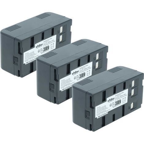 vhbw 3x Akku kompatibel mit RCA CC641, CC6384, CC6392, CC6391, CC-6384, CC-6383, CC-641, CC-639, CC-6392, CC-6391, CC639 Kamera (4200 mAh, 6 V, NiMH) (1/5)