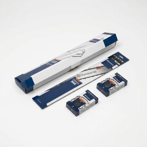 Jeu de guide chaine 2 chaines x cut husqvarna 325 13 72 maillons sp33g 215243691 215243691