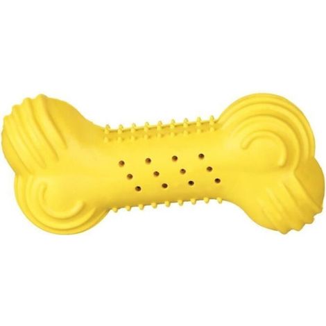 Os rafraîchissant pour chien 11 cm couleur aléatoire jouet à mâcher résistant accessoire éducatif hygiénique
