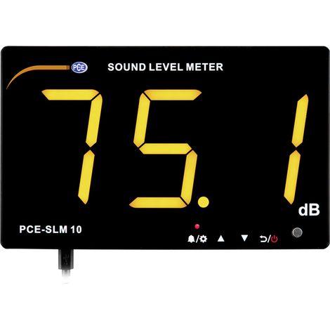PCE Instruments Schallpegel-Messgerät PCE-SLM 10 30 - 130 dB 31.5 Hz - 8.5 kHz USB (1/2)