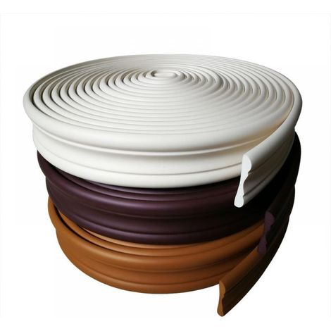 Molding Trim - NBR Foam Border Strip - Waterproof Anti-Collision Wall Decoration - 1 m x 1.1 cm - 1 Roll (1/5)