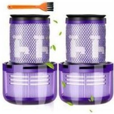 Lot de 2 Filtre Dyson v12, pour Aspirateur Filtre Dyson v12 Slim Absolute, pour Filtre Dyson v12 Accessoires HEPA lavable, filtre arrière Dyson v12 Slim pièce de rechange 971517-01 (1/4)