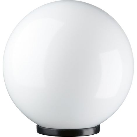 Lampadaire VIC, Ø20, résine, douille E27, base noire, extérieur IP43, idéal pour le résidentiel.