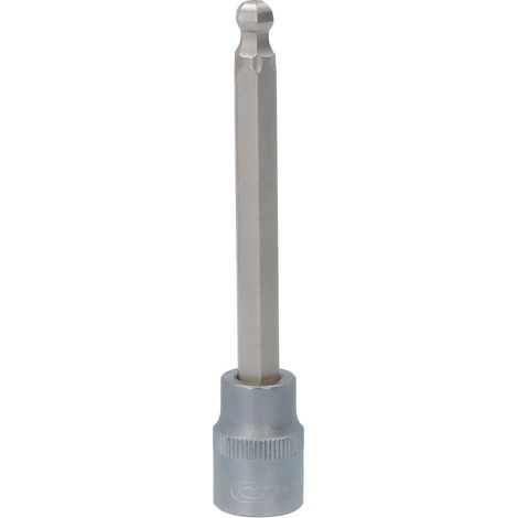 KS-Tools 911.5397 3/8'' Bit-Stecknuss Innensechskant mit Kugelkopf, lang, 7mm (1/5)