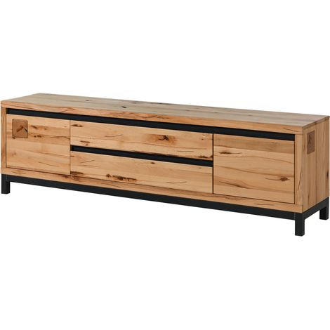 TV-Board Kernbuche 190x40x56 natur geölt VILLANDERS 153