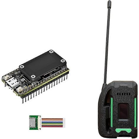 Kit de carte de développement Meshtastic Heltec V4 WiFi LoRa 32 avec boîtier ESP32-S3 SX1262 + alimentation solaire + GNSS BLE B (1/5)