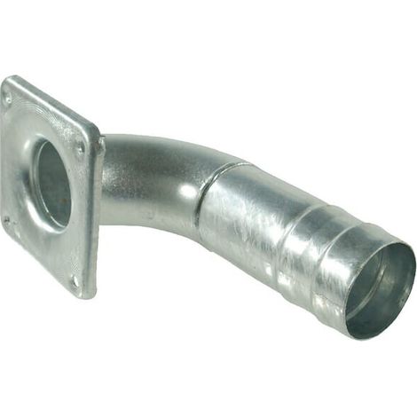 Codo de 90掳 + brida + boquilla 4" UNIVERSAL 4304090Z 90 (1/2)