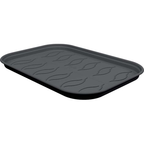 SOTTOVASO GREEN BASICS GROW TRAY SAUCER M LIVING BLACK ELHO