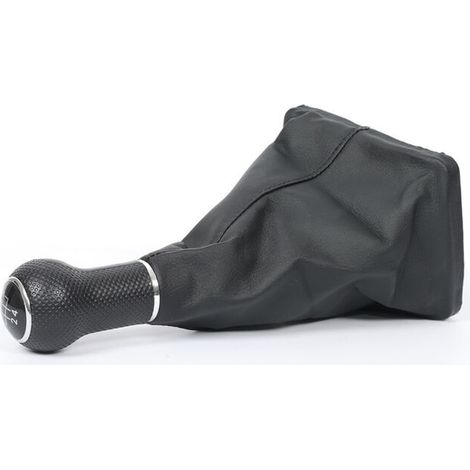 Cache-poussière pour pommeau de levier de vitesses, levier de vitesse et habitacle des Volkswagen Golf Mk4 et Jetta. Un jeu de capuchons noirs pour boîtes de vitesses à 5 rapports. Cache-poussière pou