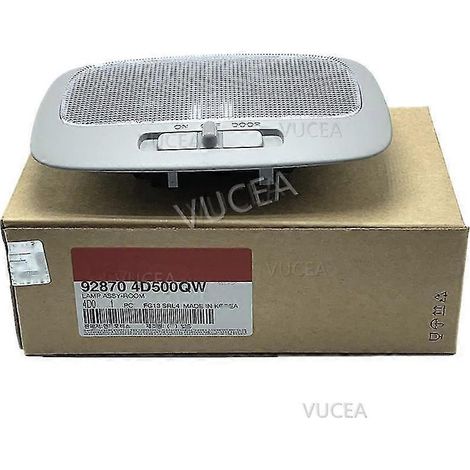 Plafonnier intérieur gris pour Kia Rondo Carens 2008-2014 OEM 928704d500qw 92870-4d500qw 928704d500 92870-4d500 - Cache de protection pour serrure de porte (1/4)