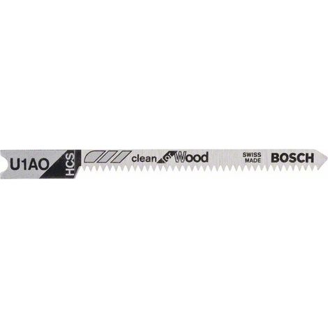Stichsägeblatt U 1 AO. Clean for Wood. 3er-Pack