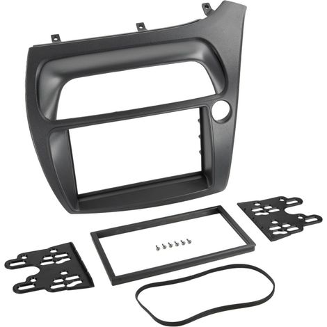 Kit Support Autoradio compatible avec Honda Civic 8 06-11 Noir - VEHICULES UK