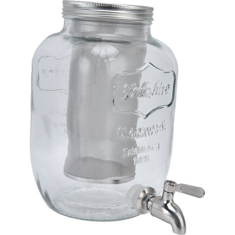 4-Liter-Kaltbrüh-Kaffeemaschine mit Kaffeespender und Sieb für den Haushalt, geeignet für Zuhause, Restaurant und Küche (1/5)