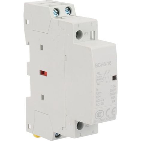 2P 16A 24V 2NO 50/60HZ DIN-Schienen-Haushalts-Wechselstromschütz, hohe Qualität (1/5)