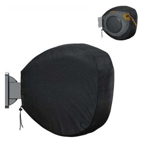 Housse de dévidoir de Tuyau de Jardin rétractable en Tissu Oxford 420D résistant aux intempéries, Housse de Protection pour Enrouleur de Tuyau d'arrosage pour Rangement de Tuyau d'extérieur (1/4)