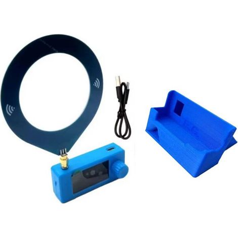 Convient à la mini radio portable SI4732 LSB, dotée d'une interface USB, d'une prise en charge de toutes les bandes AM/FM (HF/SW/MW/VHF), d'un écran de 1,9 pouce et d'une fonctionnalité 3D.