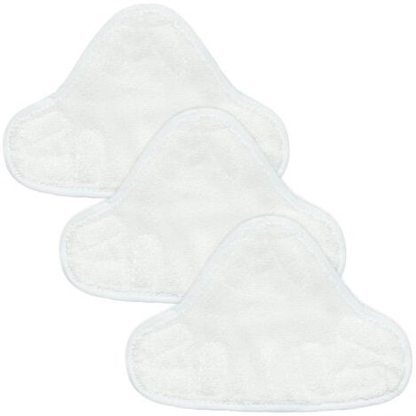 Lot de 3 chiffons de nettoyage vapeur en microfibre lavables, chiffons de nettoyage vapeur réutilisables, chiffons de nettoyage vapeur en microfibre (1/5)