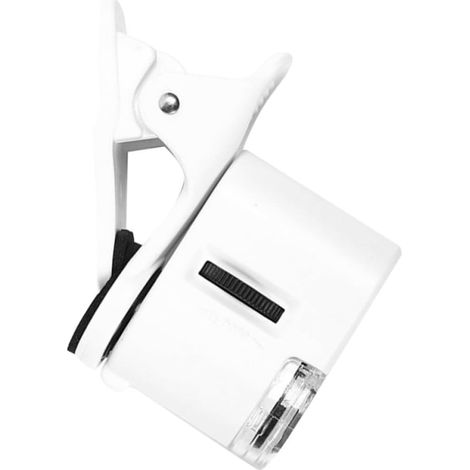 Mini Lupe 60 fache Vergrößerung ABS Material mit LED Licht