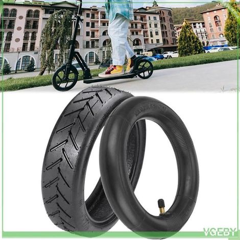 Pneu scooter électrique - FAFEICY - Jeu intérieur+extérieur - Caoutchouc durable - Antidérapant - Toutes saisons (1/5)